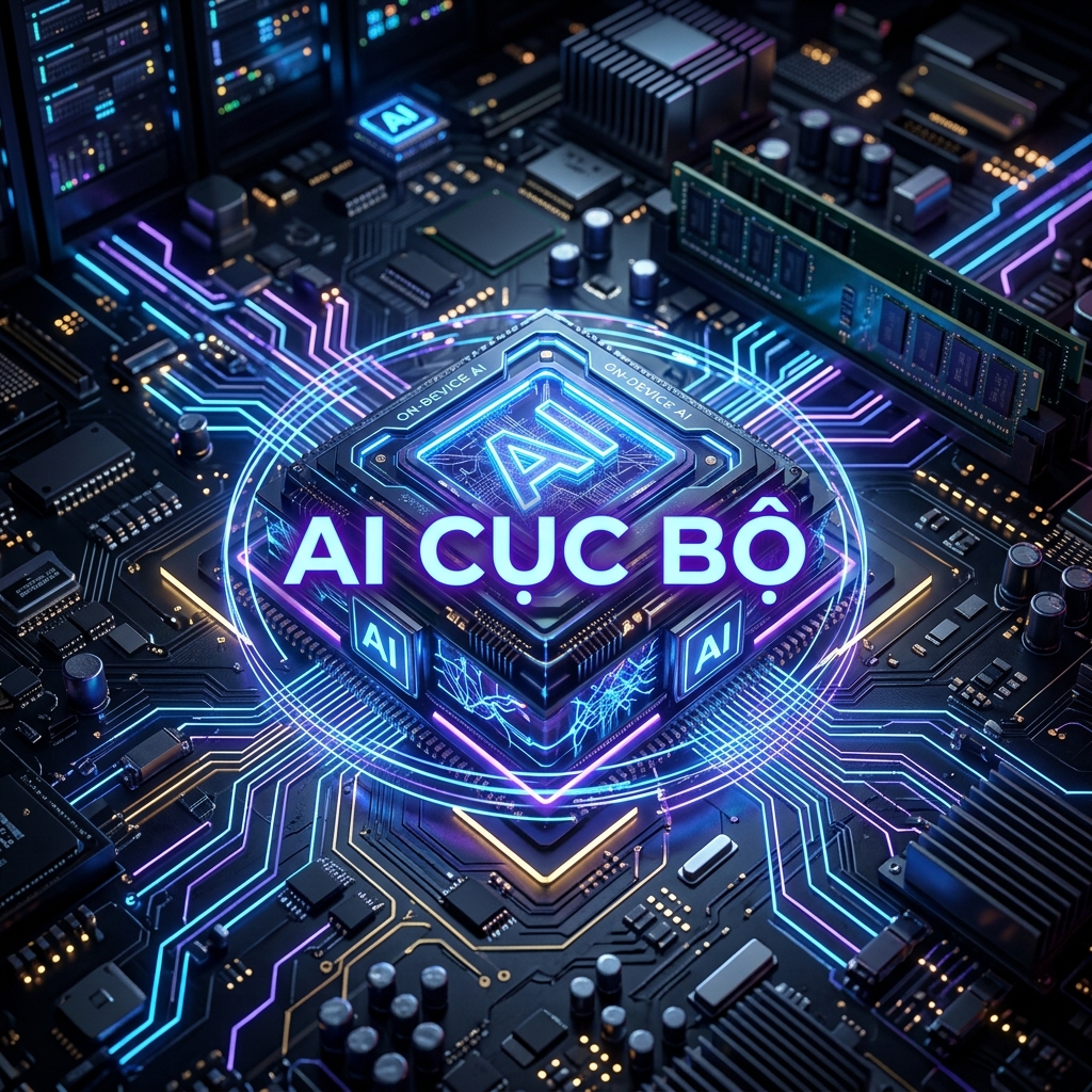 Sự Trỗi Dậy Của SLMs Trên Thiết Bị (On-Device AI) Năm 2026: Giải Pháp Bảo Mật Tuyệt Đối Và Tối Ưu Chi Phí Cho Doanh Nghiệp