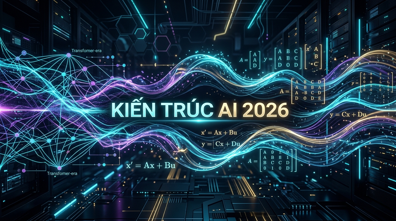 Kỷ Nguyên Hậu Transformer 2026: Giải Mã Mamba 2 &amp; Liquid Neural Networks Giúp Doanh Nghiệp Phá Vỡ 'Bức Tường Bộ Nhớ'